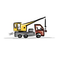 Truck crane construction equipment for your design