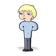 cartoon antisocial boy N4