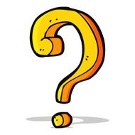 Cartoon Question Mark N33