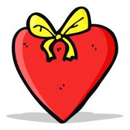 Cartoon Love Heart N24