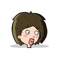 cartoon woman looking N5