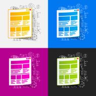 Drawing business formulas interface N4