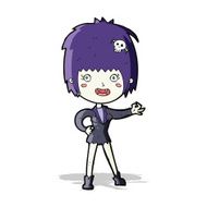 Cartoon Vampire Girl N108
