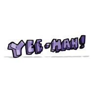 cartoon yeehah symbol N5