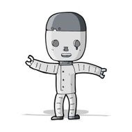 Cartoon Robot N167