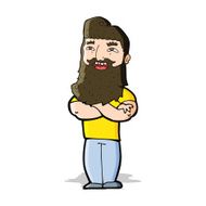 cartoon proud man N13