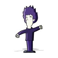 cartoon vampire man N47