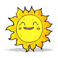 cartoon happy sun N5