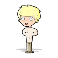 cartoon happy boy N109