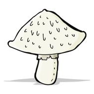 cartoon wild mushroom N5