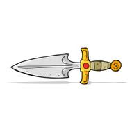 Cartoon Dagger N15