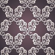 Seamless Ornate Pattern (Vector) Hand Drawn Texture N47