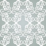 Seamless Ornate Pattern (Vector) Hand Drawn Texture N48