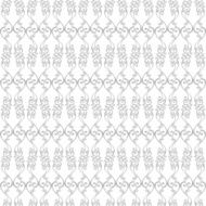 Seamless Ornate Pattern (Vector) Hand Drawn Texture N53