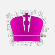Drawing business formulas crown N4