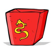 cartoon noodle box N13