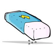 Cartoon Pencil Eraser N6