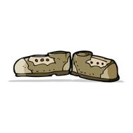 cartoon old shoes N4
