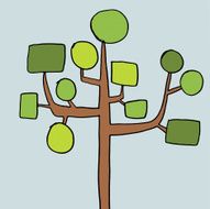 Hand drawn tree N2