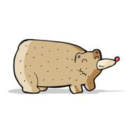 funny cartoon bear N32