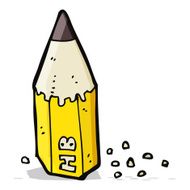 cartoon pencil stub N4