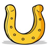 cartoon horseshoe N4