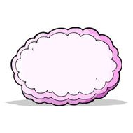 cartoon decorative cloud N19