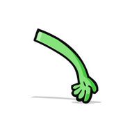 cartoon monster arm N33