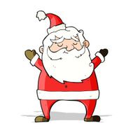 jolly santa cartoon N12