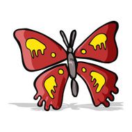 Cartoon Butterfly N68