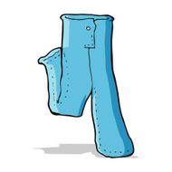 cartoon pair of jeans N6