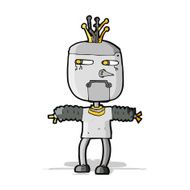Cartoon Robot N170