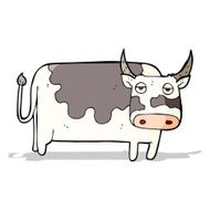 Cartoon Cow N69