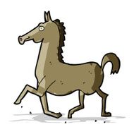 Cartoon Horse N56