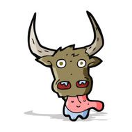 Cartoon Cow Face N4