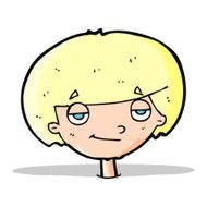 cartoon smug looking boy N3