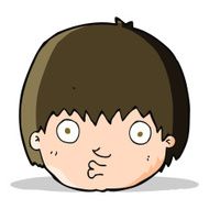 cartoon curious boy N19