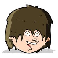 cartoon happy man N226