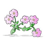 Cartoon Flowers N56