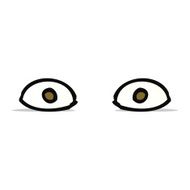 cartoon staring eyes N5
