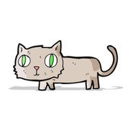 Cartoon Cat N196