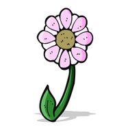 cartoon flower N248