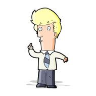 cartoon man with question N13