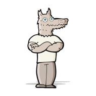 Cartoon Werewolf N23