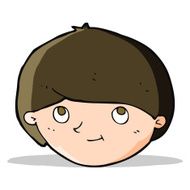 cartoon happy man N227