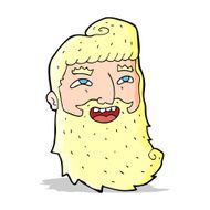 cartoon man with beard laughing N3