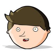 Cartoon Happy Face N25