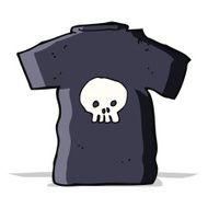 cartoon skull tee N9