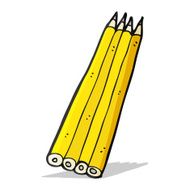Cartoon Colored Pencils N6
