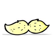 Cartoon Mustache N21